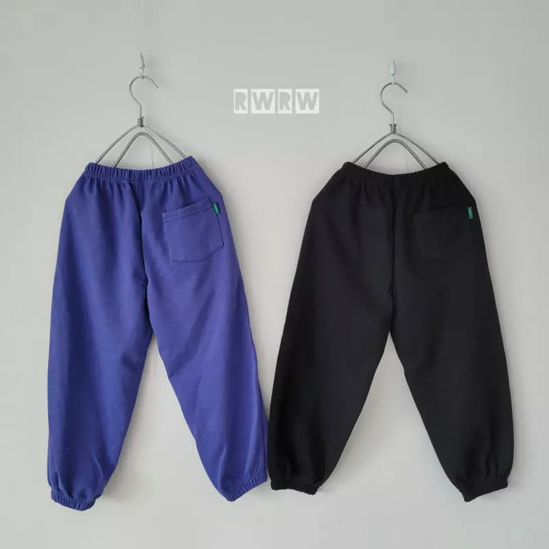 Riwoo Riwoo - Korean Junior Fashion - #magicofchildhood - Smile Wide Jogger Pants - 7