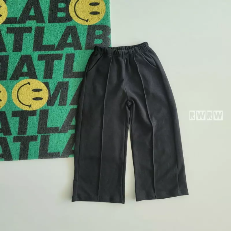 Riwoo Riwoo - Korean Junior Fashion - #magicofchildhood - Pintuck Wide Pants - 6