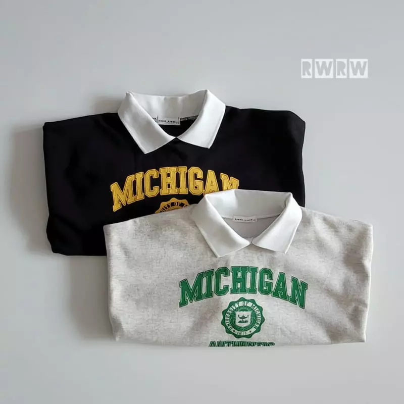 Riwoo Riwoo - Korean Junior Fashion - #magicofchildhood - Yoco Collar Sweatshirt - 5