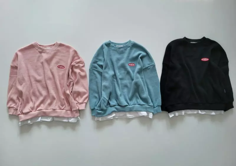 Riwoo Riwoo - Korean Junior Fashion - #prettylittlegirls - Pastel Layered Waffle Top Bottom Set - 5