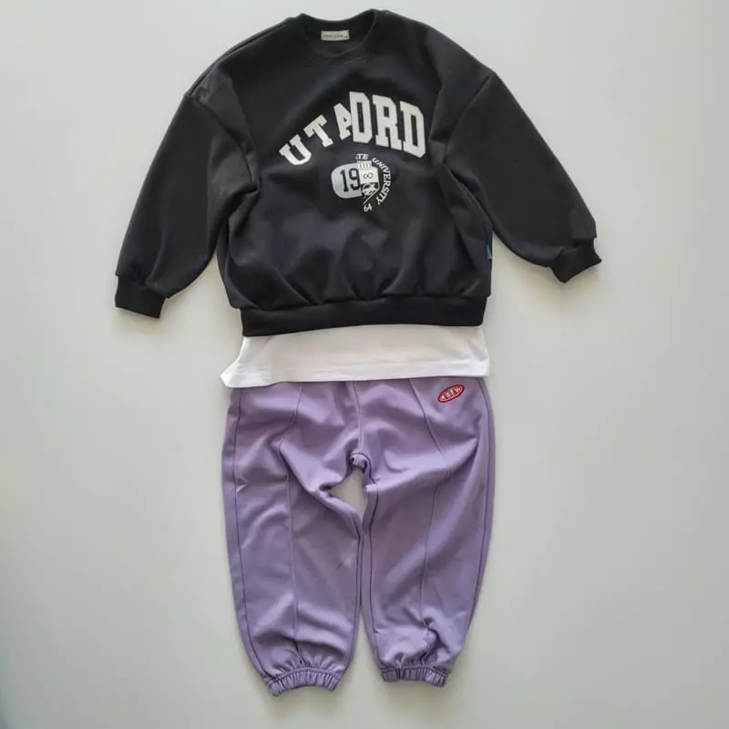 Riwoo Riwoo - Korean Junior Fashion - #todddlerfashion - Fake Half Half Sweatshirt - 6