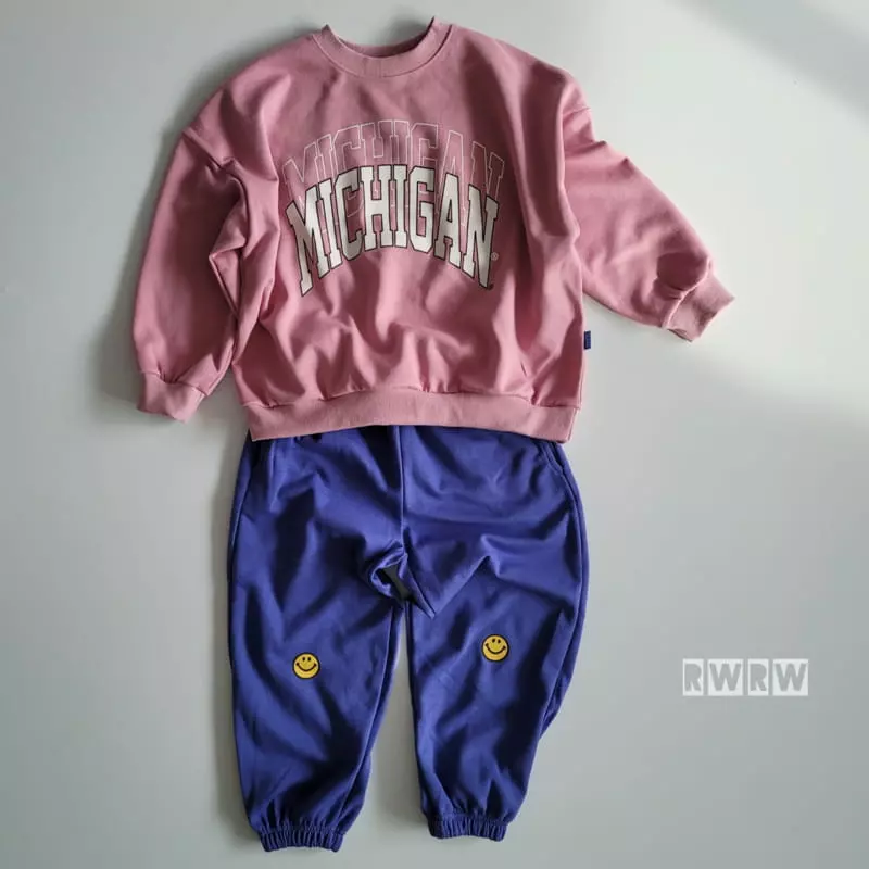 Riwoo Riwoo - Korean Junior Fashion - #todddlerfashion - Michigan Sweatshirt - 5
