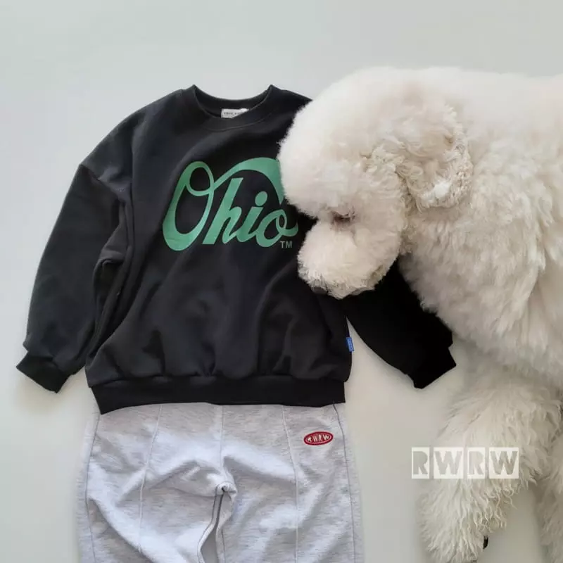 Riwoo Riwoo - Korean Junior Fashion - #prettylittlegirls - Ohio Sweatshirt - 4