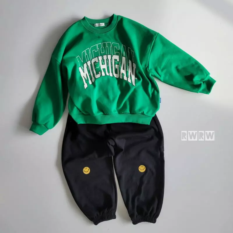 Riwoo Riwoo - Korean Junior Fashion - #toddlerclothing - Michigan Sweatshirt - 6