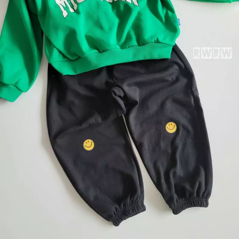 Riwoo Riwoo - Korean Junior Fashion - #toddlerclothing - Smile Wide Jogger Pants - 11
