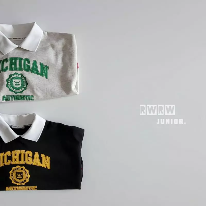 Riwoo Riwoo - Korean Junior Fashion - #toddlerclothing - Yoco Collar Sweatshirt - 9