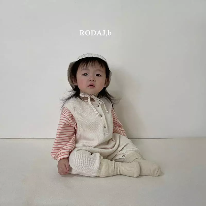 Roda J - Korean Baby Fashion - #babyboutiqueclothing - Bebe Jusi Stripes Tee - 2