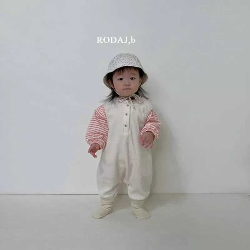 Roda J - Korean Baby Fashion - #babyclothing - Bebe Jusi Stripes Tee - 4