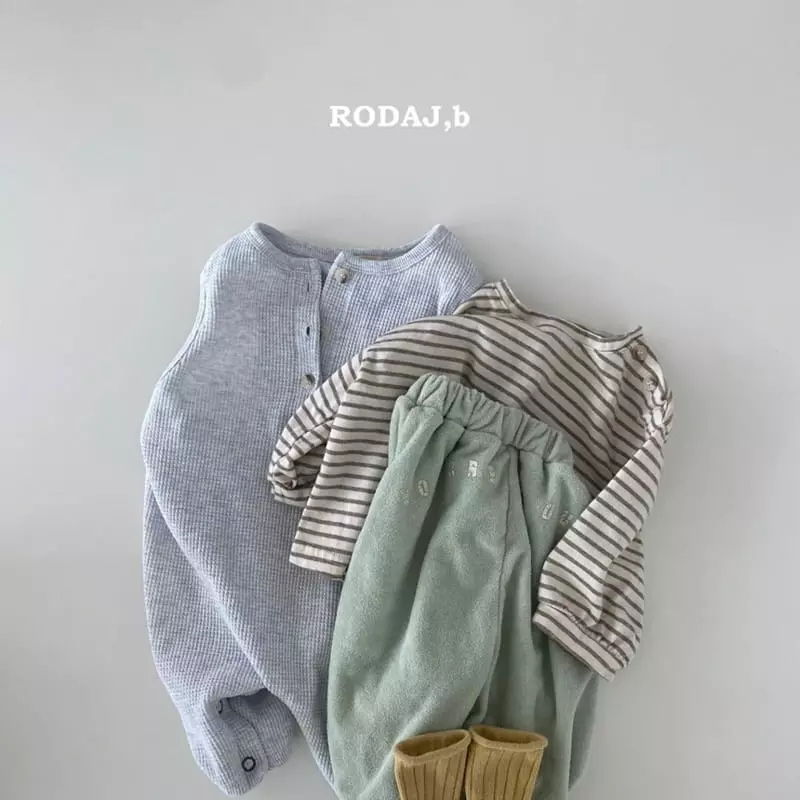 Roda J - Korean Baby Fashion - #babylifestyle - Bebe Button Bodysuit - 12