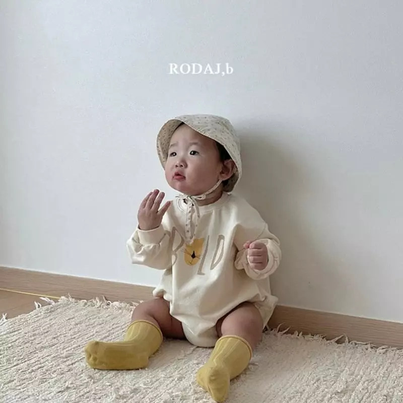 Roda J - Korean Baby Fashion - #babyootd - Bebe Fork Bodysuit - 3
