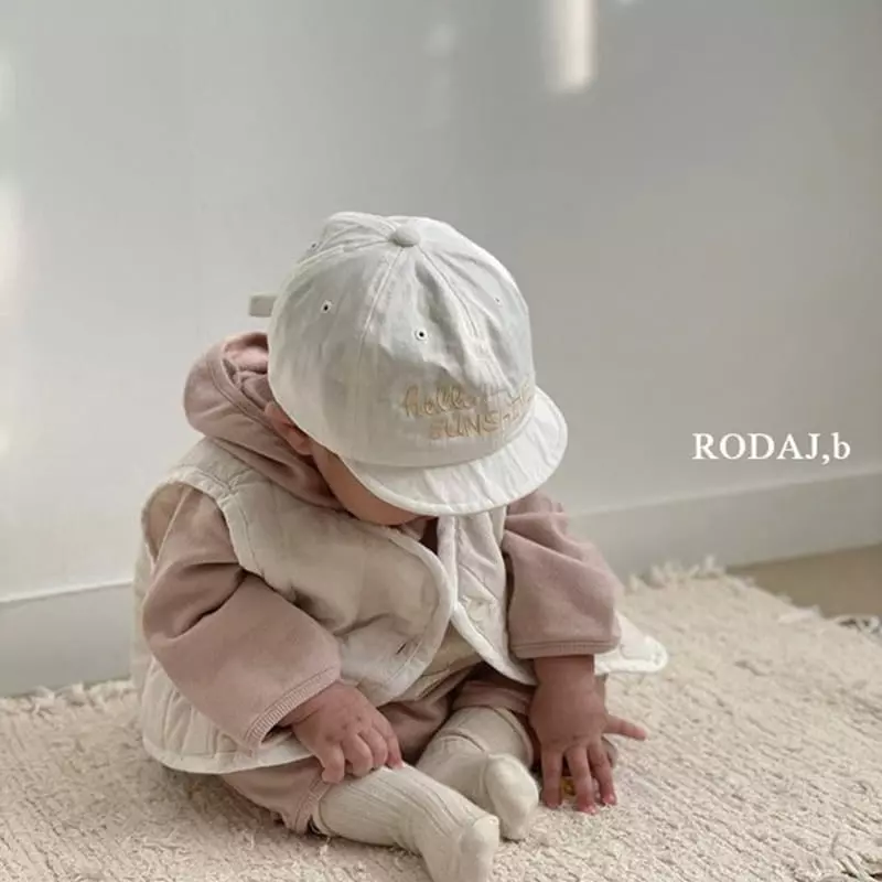 Roda J - Korean Baby Fashion - #babyoutfit - Bebe Hello Cap - 8