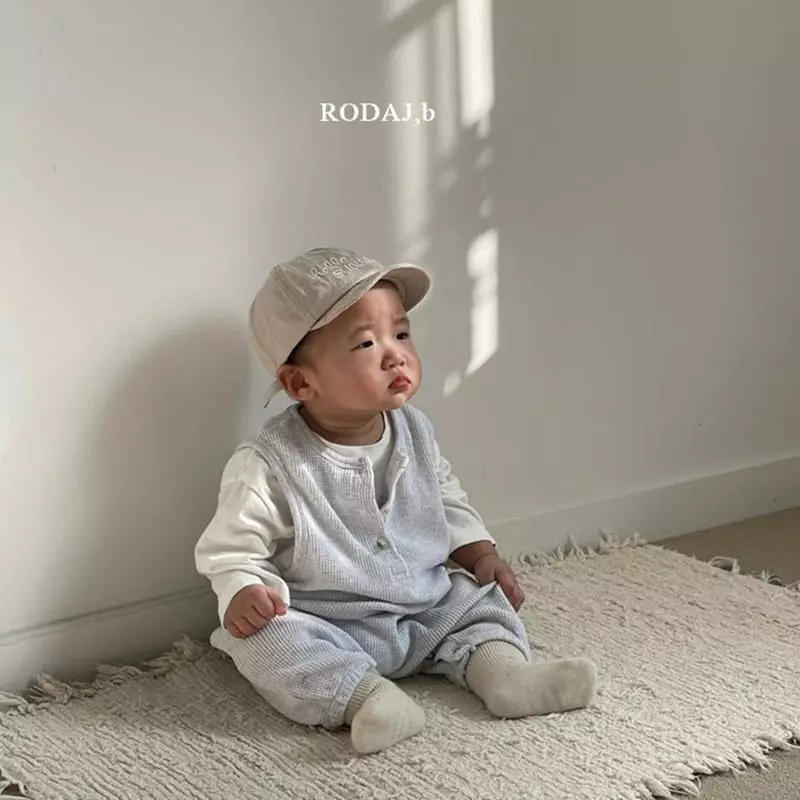 Roda J - Korean Baby Fashion - #onlinebabyboutique - Bebe Button Bodysuit - 3