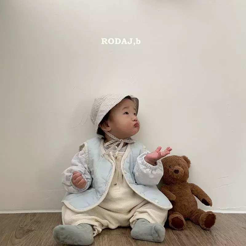 Roda J - Korean Baby Fashion - #onlinebabyboutique - Bebe Button Bodysuit - 4