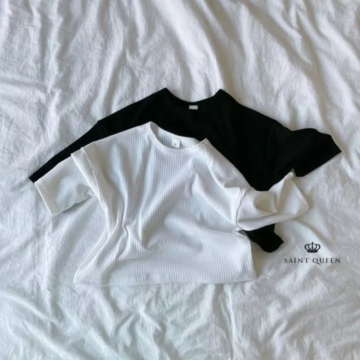SAINT DOLL - Korean Children Fashion Brand - #childrensboutique - Rib Box Tee