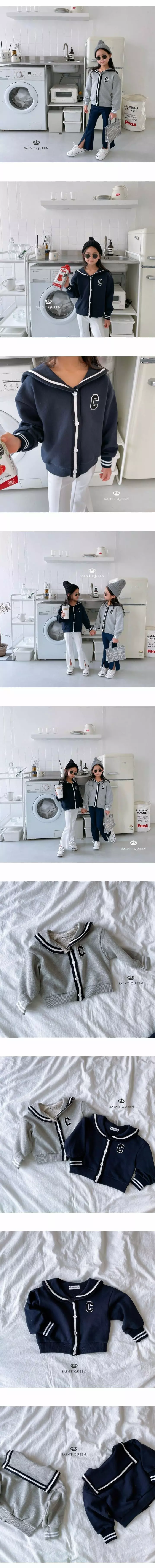 SAINT DOLL - Korean Children Fashion Brand - #designkidswear - Sailor Cardigan - 4