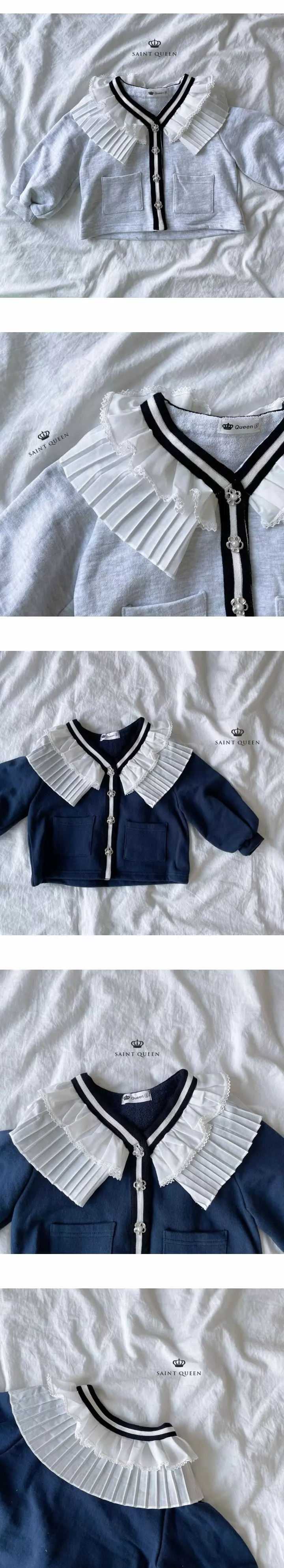 SAINT DOLL - Korean Children Fashion Brand - #magicofchildhood - Miu Cardigan - 4