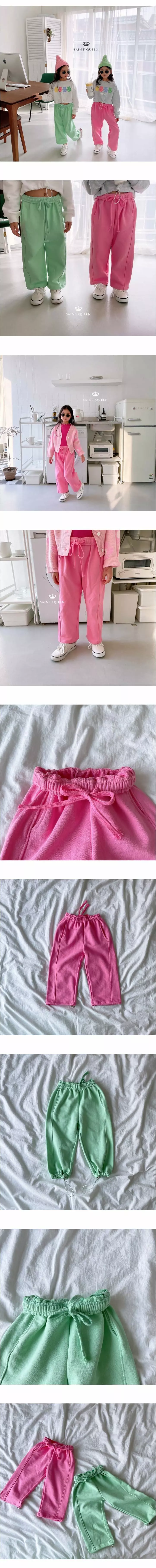 SAINT DOLL - Korean Children Fashion Brand - #stylishchildhood - Color String Pants - 3