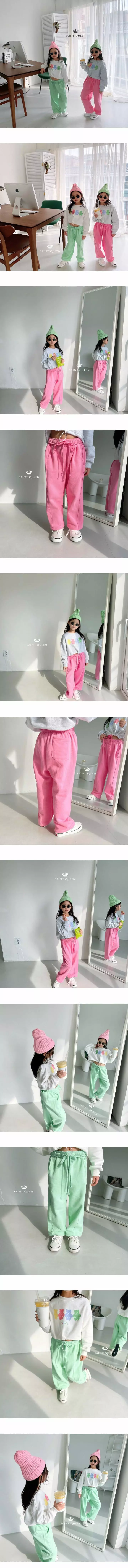 SAINT DOLL - Korean Children Fashion Brand - #toddlerclothing - Color String Pants - 2