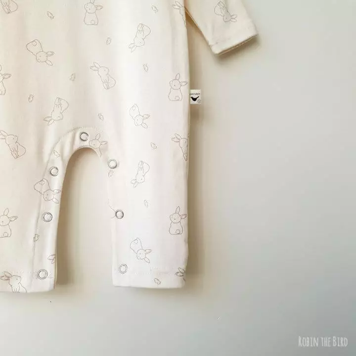 Saerobin - Korean Baby Fashion - #babyoninstagram - Rabbit Jumpsuit