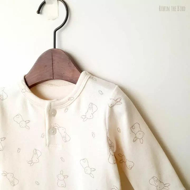 Saerobin - Korean Baby Fashion - #babyootd - Rabbit Jumpsuit - 2