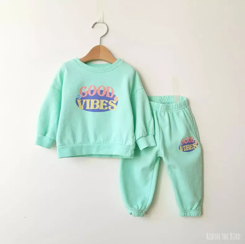 Saerobin - Korean Children Fashion - #discoveringself - Smile Lettering Sweatshirt - 7