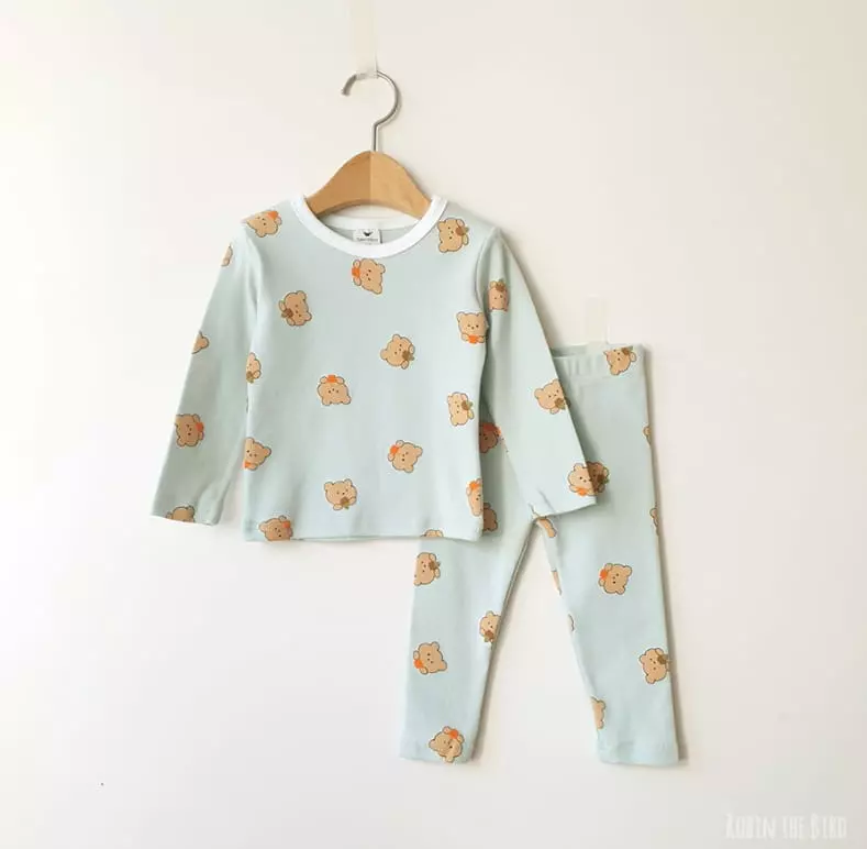 Saerobin - Korean Children Fashion - #fashionkids - Dessert Bear Easywear - 3