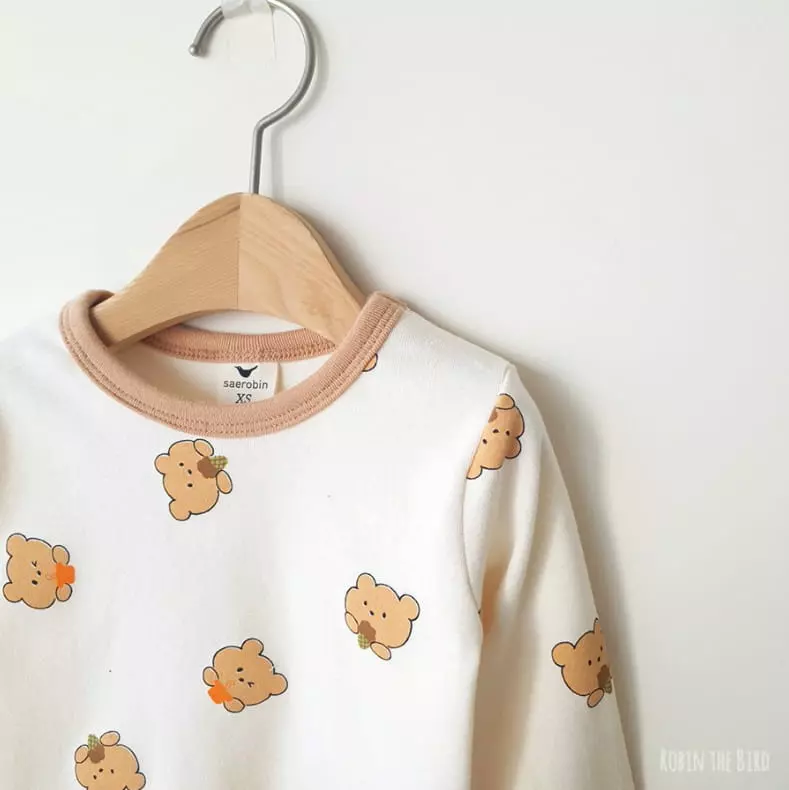 Saerobin - Korean Children Fashion - #fashionkids - Dessert Bear Easywear - 4