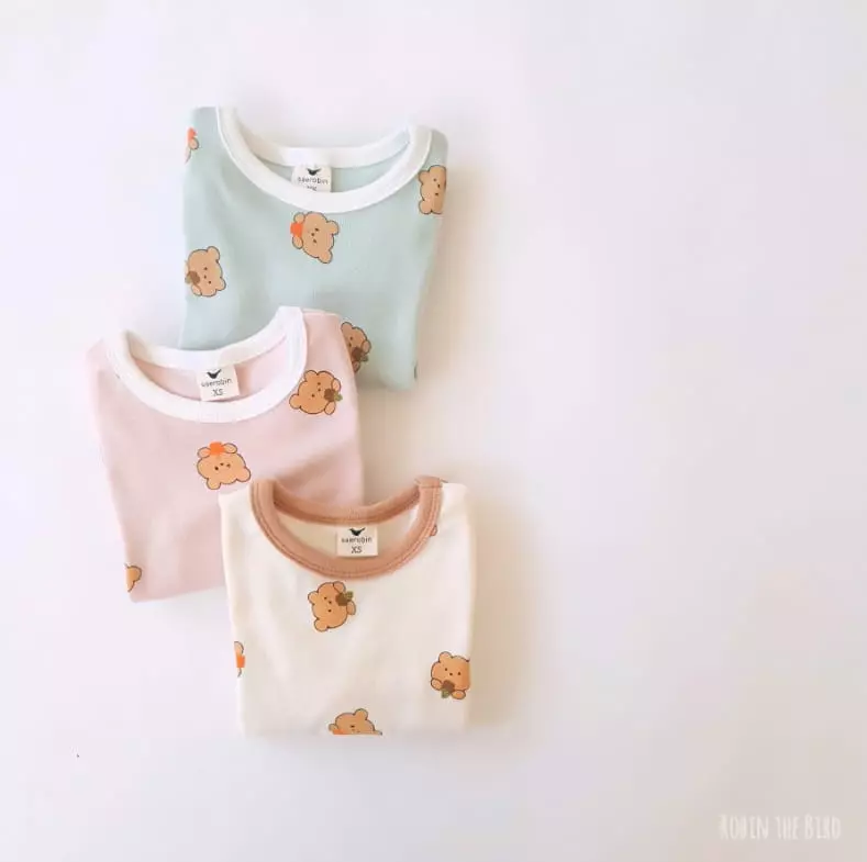 Saerobin - Korean Children Fashion - #kidzfashiontrend - Dessert Bear Easywear - 6