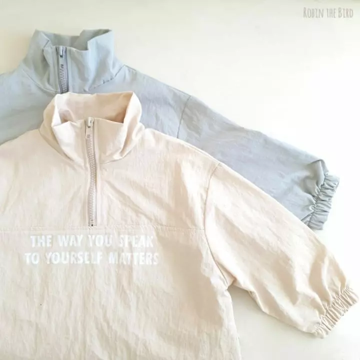 Saerobin - Korean Children Fashion - #magicofchildhood - Windbreaker Zip-up Tee - 2