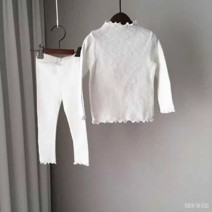 Saerobin - Korean Children Fashion - #stylishchildhood - Rib Tery Leggings - 11