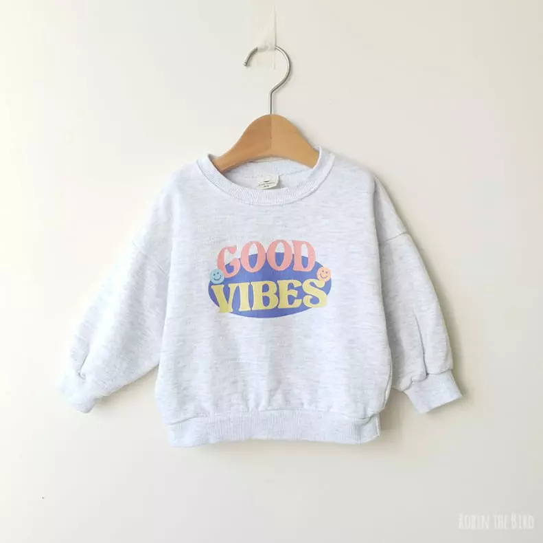 Saerobin - Korean Children Fashion - #toddlerclothing - Smile Lettering Sweatshirt - 2