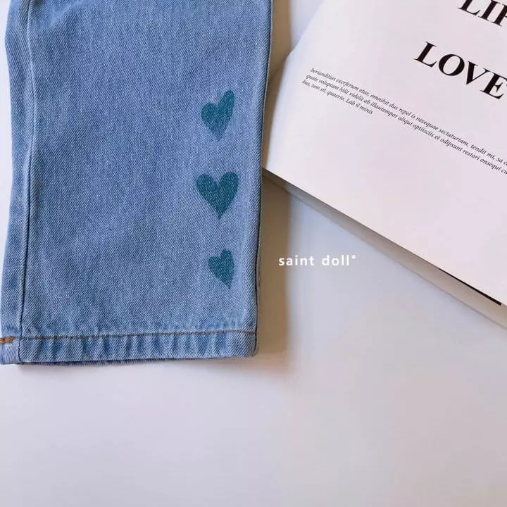Saint Doll - Korean Children Fashion - #kidzfashiontrend - Hear Jeans - 4