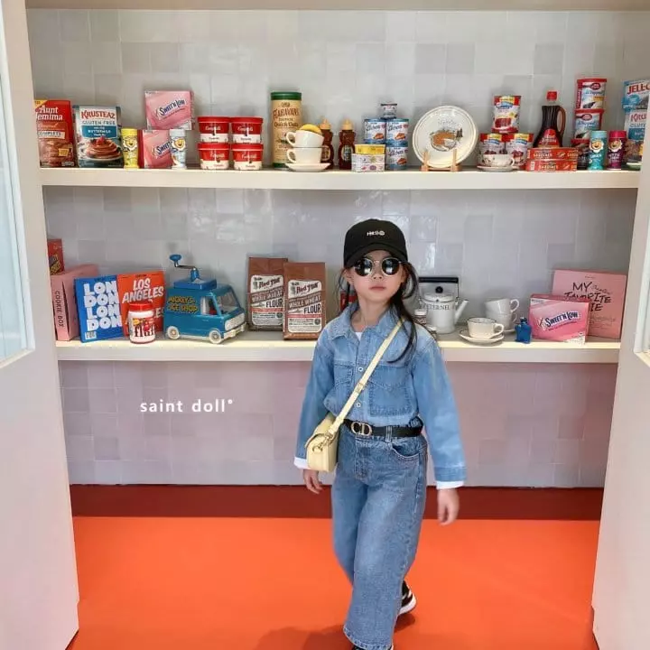 Saint Doll - Korean Children Fashion - #Kfashion4kids - Two Tone Denim Shirt - 12