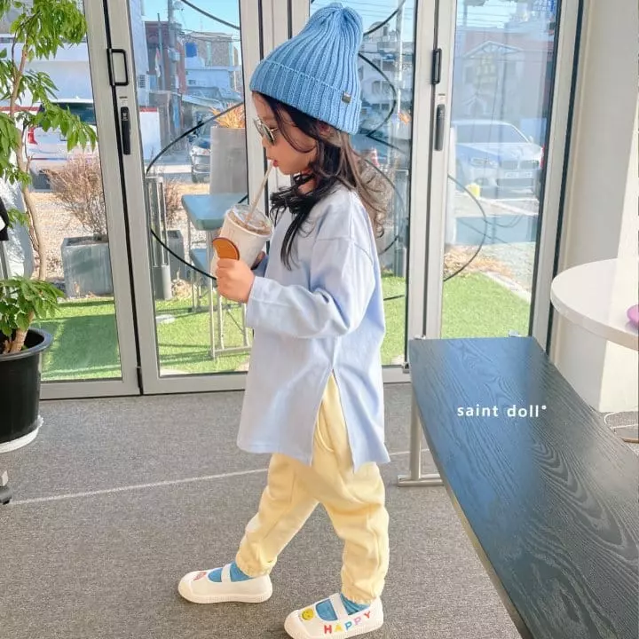 Saint Doll - Korean Children Fashion - #Kfashion4kids - Both Side Slit Tee - 12
