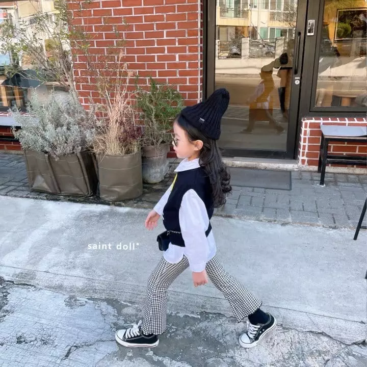 Saint Doll - Korean Children Fashion - #Kfashion4kids - Maple Check Pants - 12