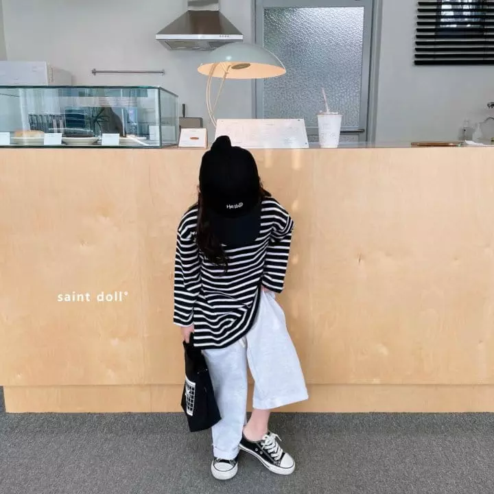 Saint Doll - Korean Children Fashion - #Kfashion4kids - Stirpes Slit Tee - 7