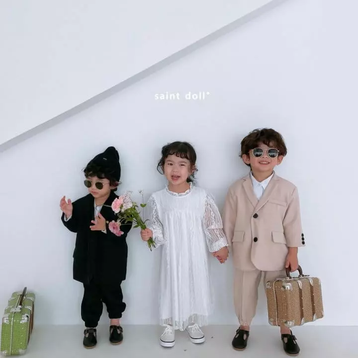 Saint Doll - Korean Children Fashion - #childofig - Pintuck Jogge Pants  - 10
