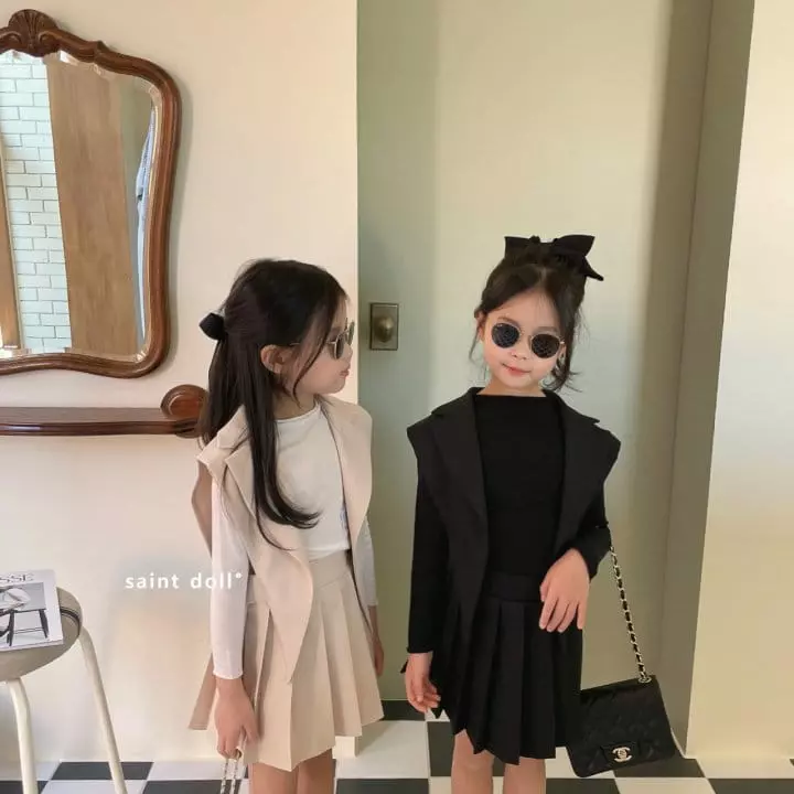 Saint Doll - Korean Children Fashion - #childofig - Jaket Vest - 8
