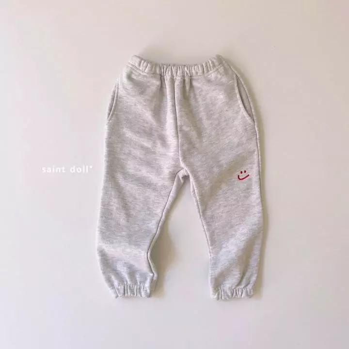 Saint Doll - Korean Children Fashion - #childofig - Smile Embroidery Pants with Mom - 6