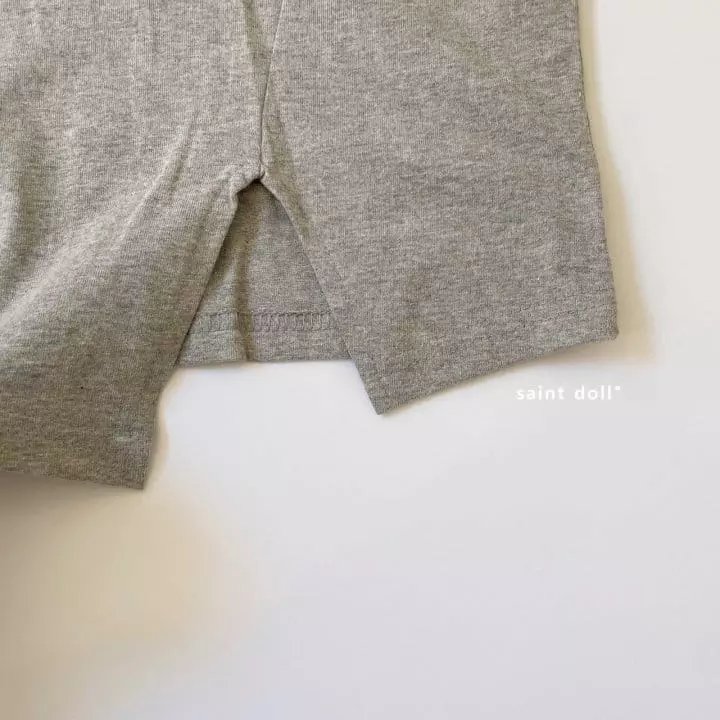 Saint Doll - Korean Children Fashion - #childofig - Unbalance Slit Tee] - 6