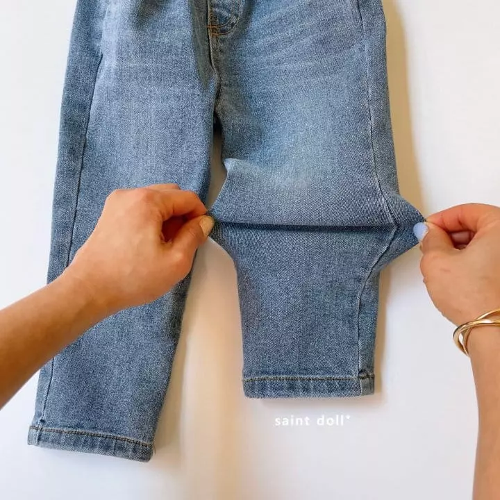 Saint Doll - Korean Children Fashion - #childofig - Semi Jeans - 8