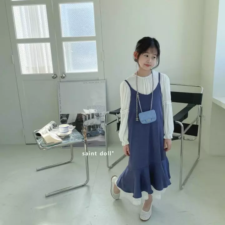 Saint Doll - Korean Children Fashion - #childofig - Layered String One-piee with Mom - 10