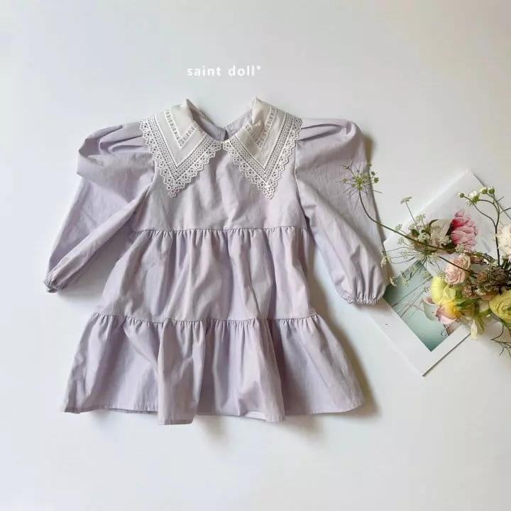 Saint Doll - Korean Children Fashion - #childofig - Lovely Cancan One-piece - 7