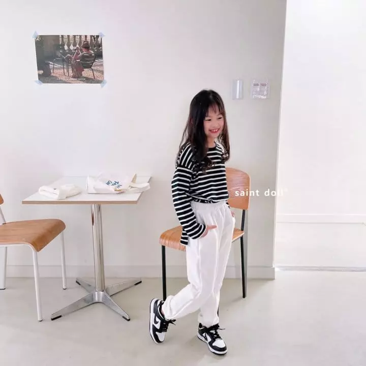 Saint Doll - Korean Children Fashion - #childofig - Stirpes Slit Tee - 12