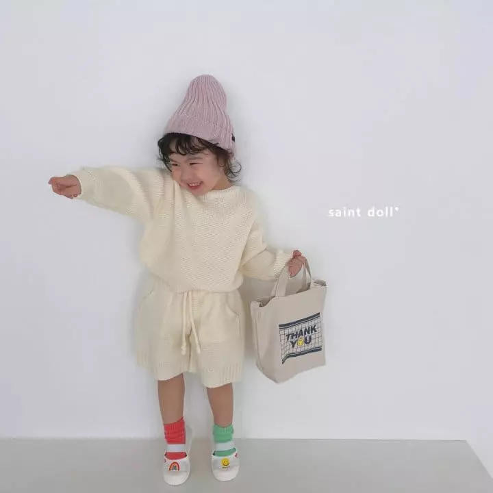 Saint Doll - Korean Children Fashion - #childofig - Knit Shorts - 11