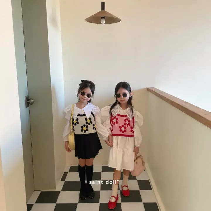 Saint Doll - Korean Children Fashion - #childofig - Flower Vest - 9