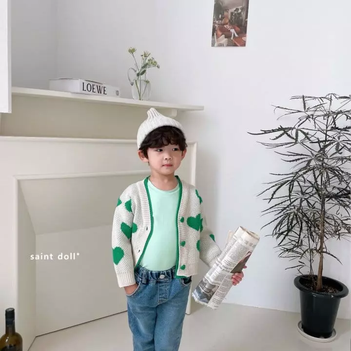 Saint Doll - Korean Children Fashion - #childrensboutique - Heatrt Cardigan - 12