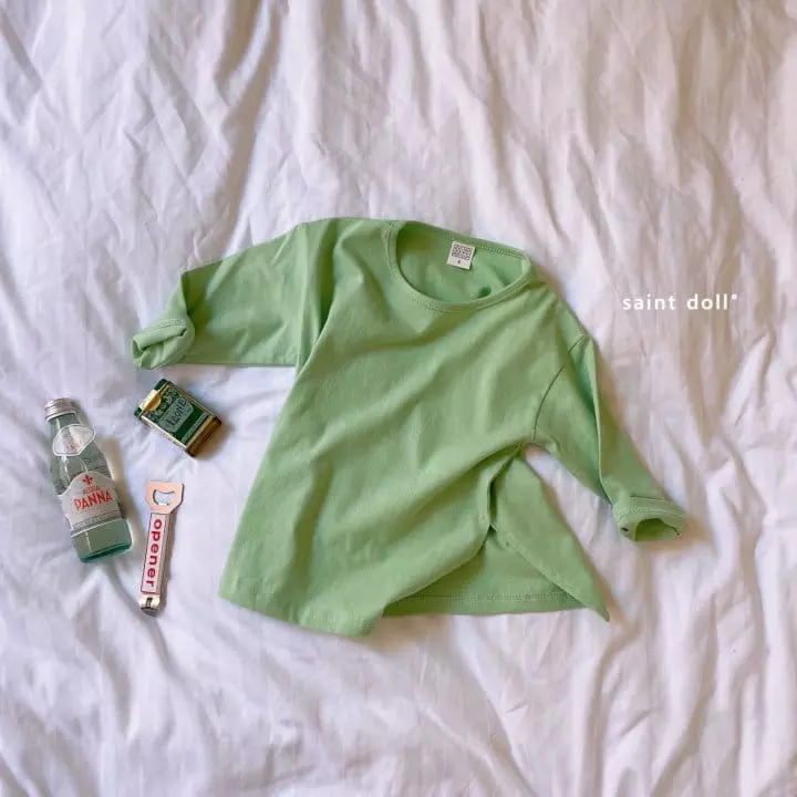 Saint Doll - Korean Children Fashion - #childrensboutique - Both Side Slit Tee - 5