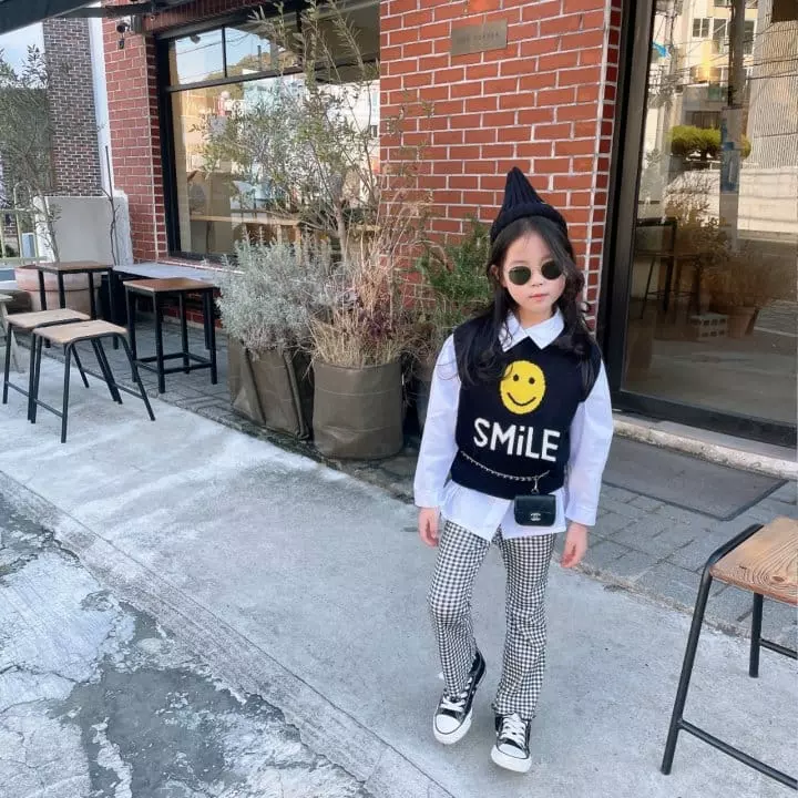 Saint Doll - Korean Children Fashion - #childrensboutique - Smile Vest - 12