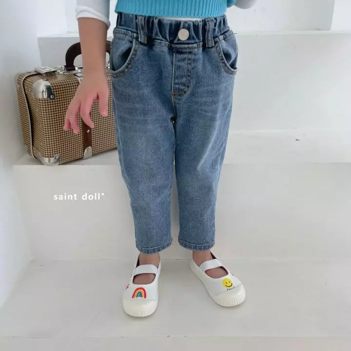 Saint Doll - Korean Children Fashion - #childrensboutique - Semi Jeans - 9